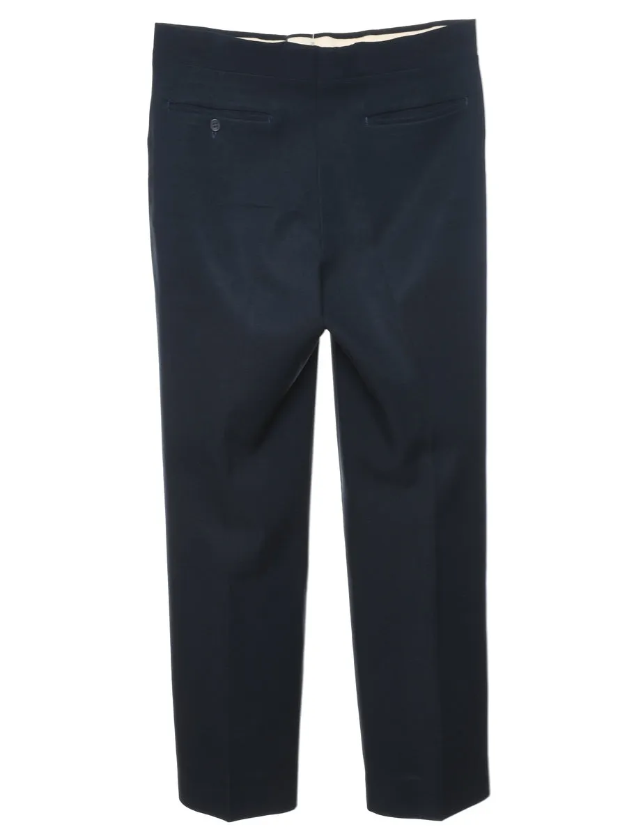 1970s Navy Classic Trousers  - W32 L30