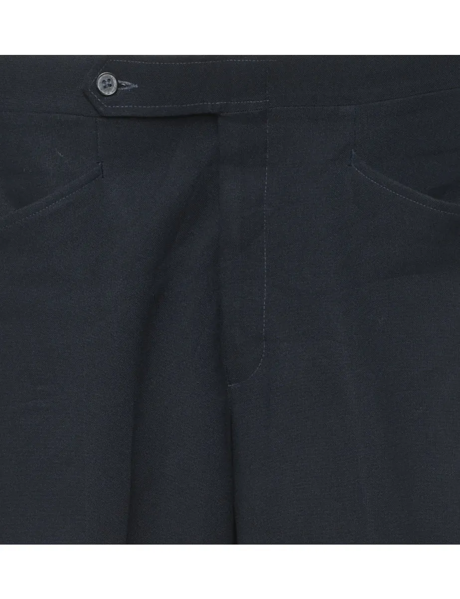 1970s Navy Classic Trousers  - W32 L30