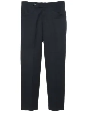 1970s Navy Classic Trousers  - W32 L30