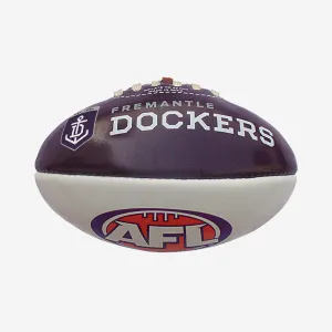 AFL PVC Club Football - Fremantle Dockers - 20cm Ball