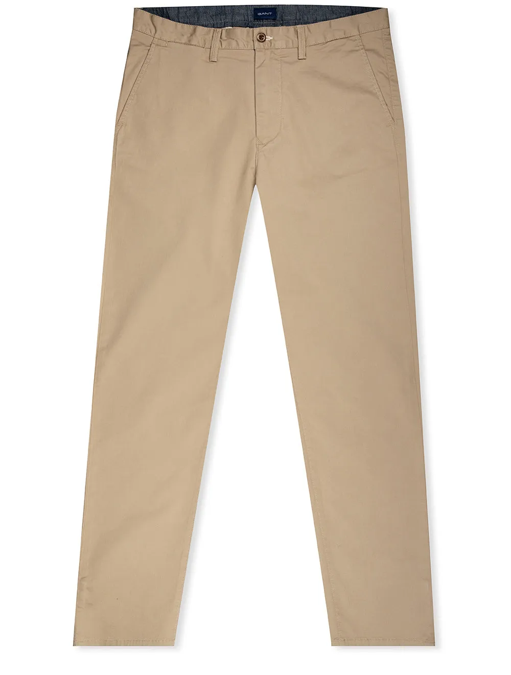 Allister Regular Fit Twill Chinos Dark Khaki