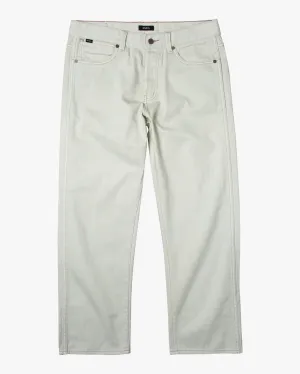 Americana Relaxed Fit Denim Jeans - Eggshell