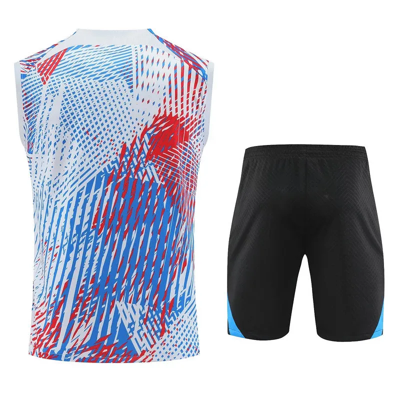 Barcelona White & Blaugrana - Sleeveless Set