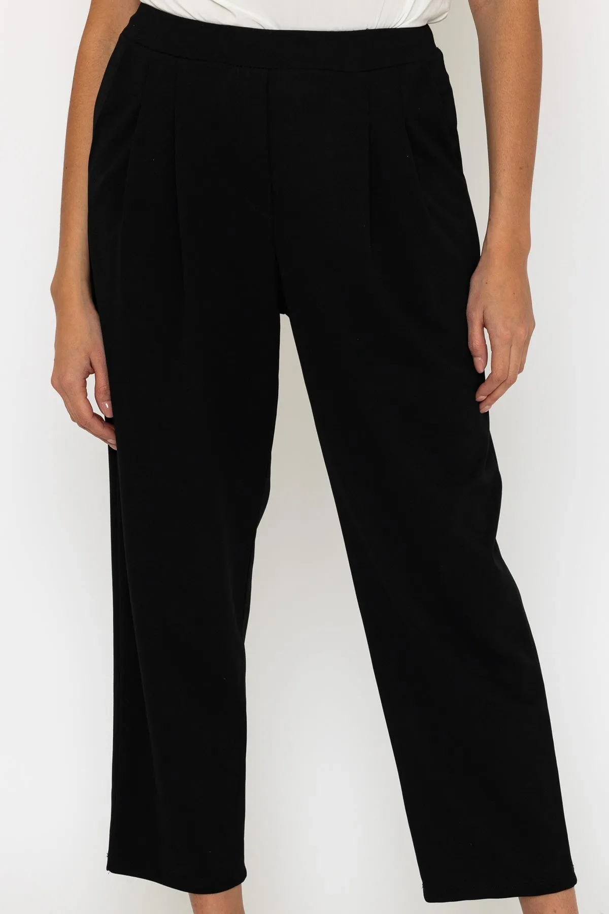 Black Slim Trousers