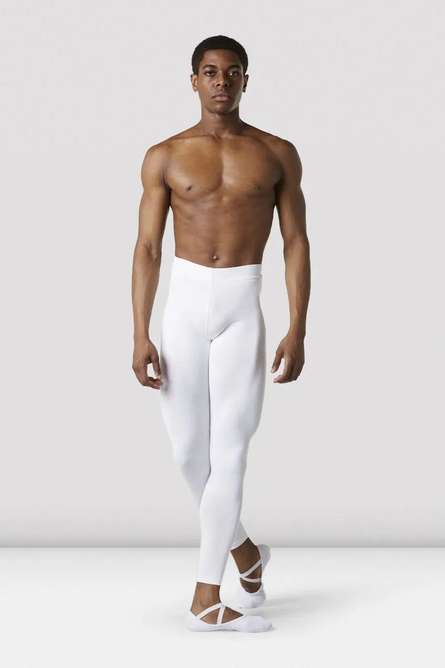 Bloch - Footless Full Length Dance Tight - Men’s (MP002) - White