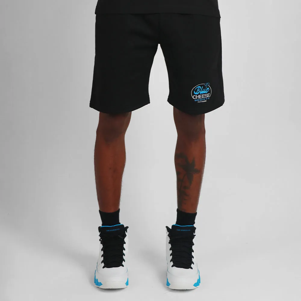 Blue Cheese Society  Embroidered Shorts