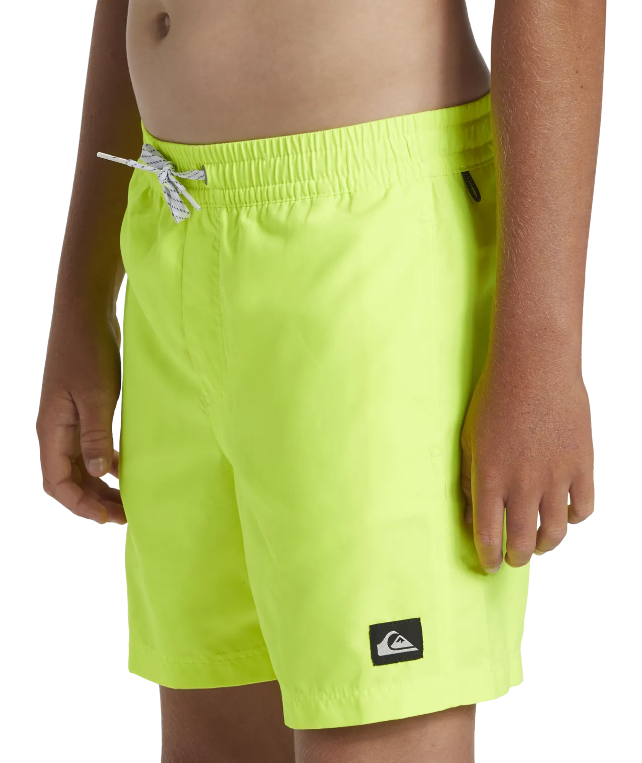 Boys Everyday Solid Volley Shorts in Safety Yellow