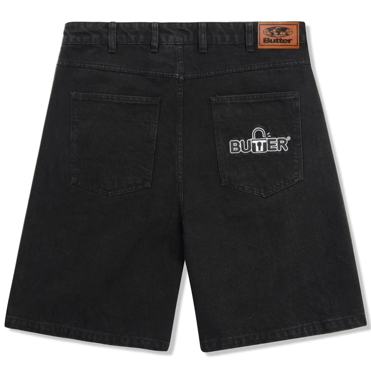 Butter Goods - Lock Denim Shorts Flat Black