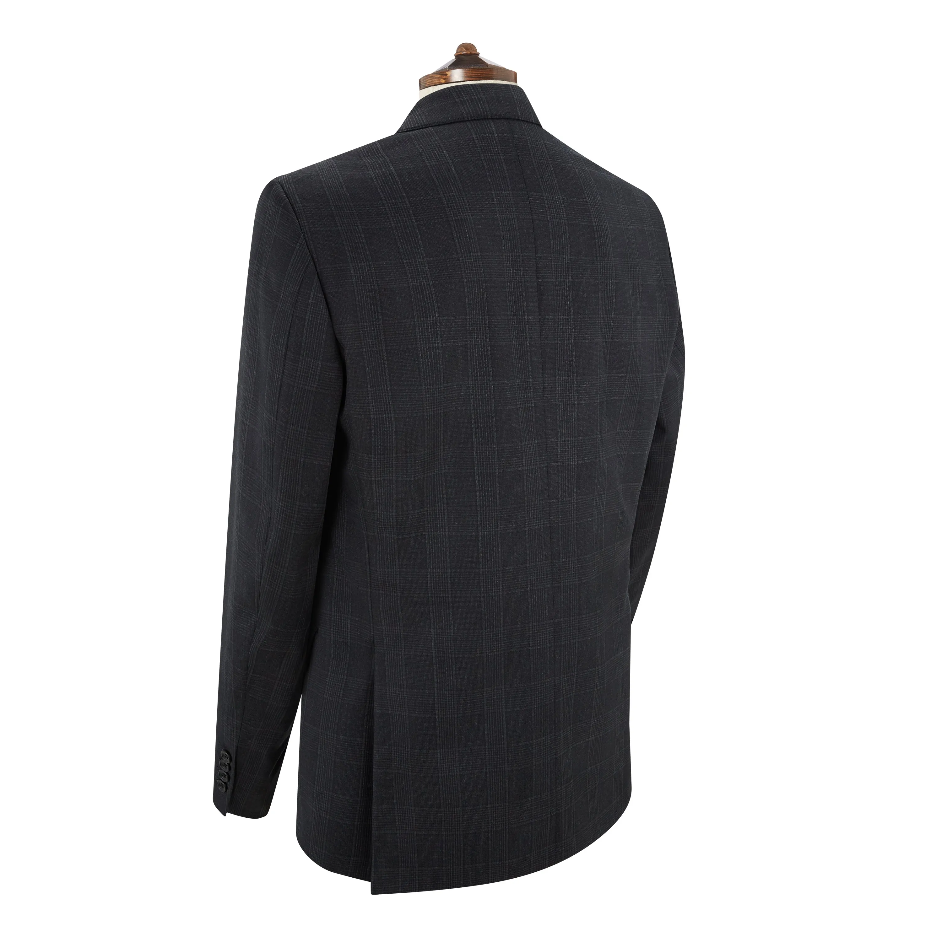 Cambridge Charcoal Prince Of Wales Suit