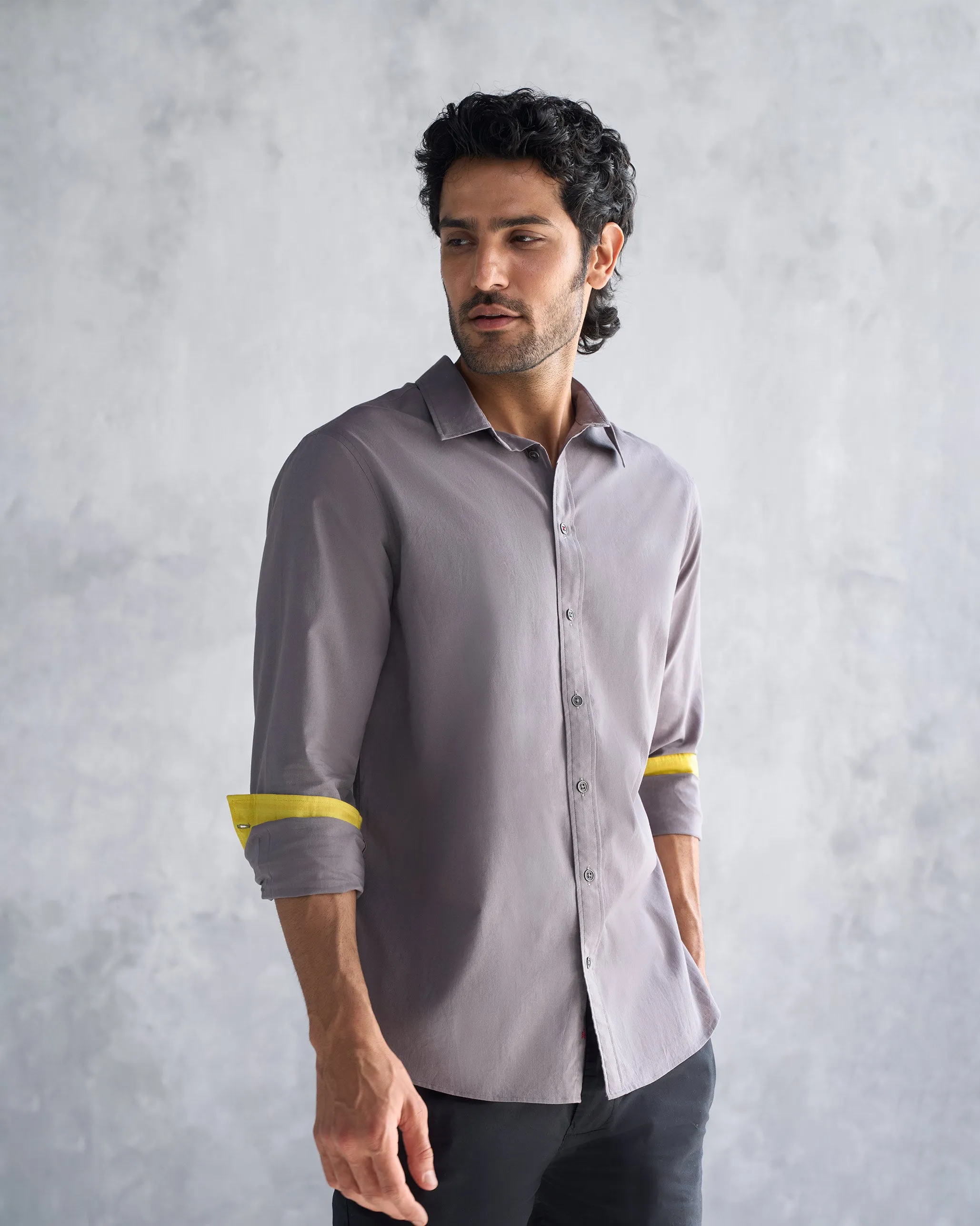 Classic Shirt - Charcoal