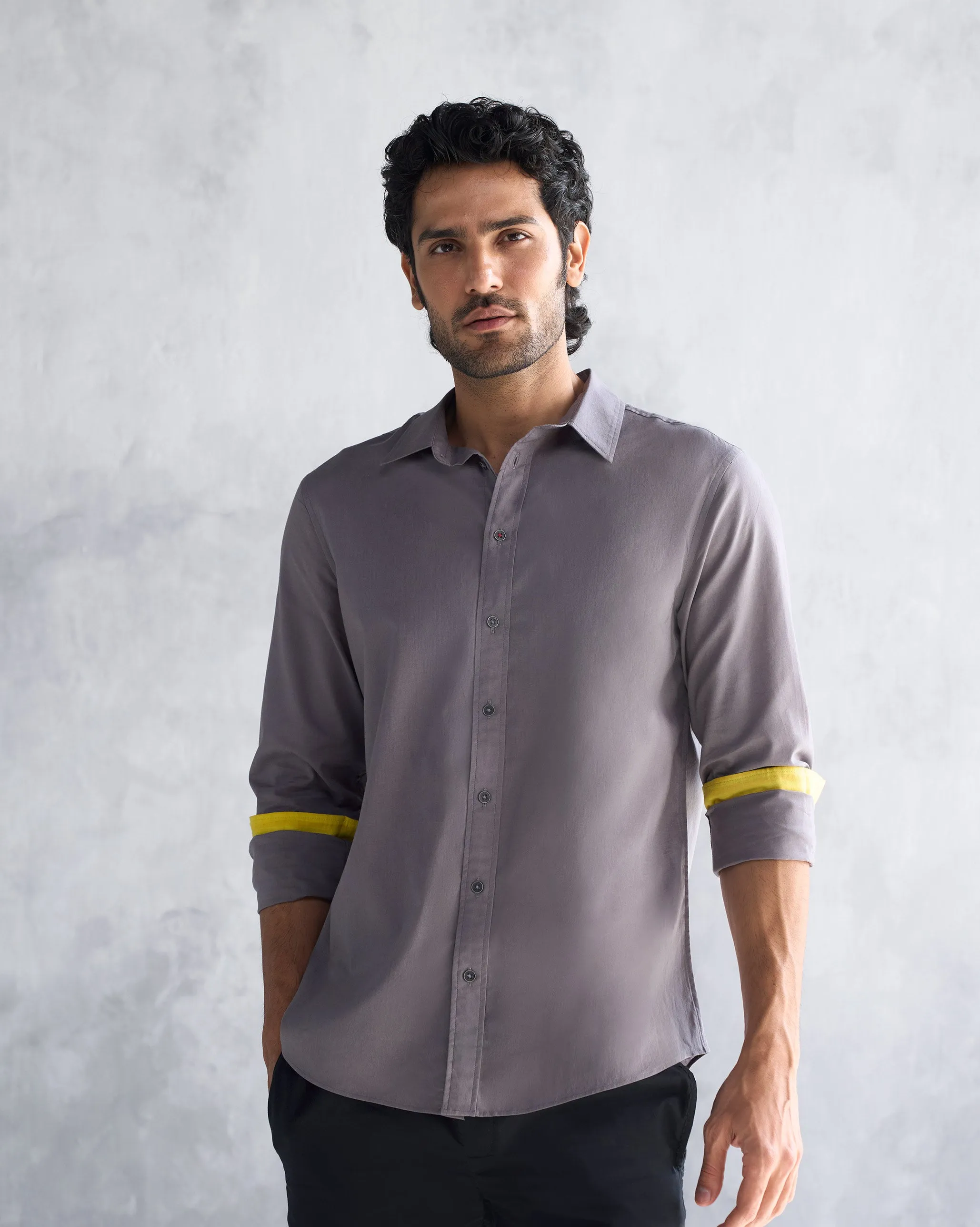 Classic Shirt - Charcoal