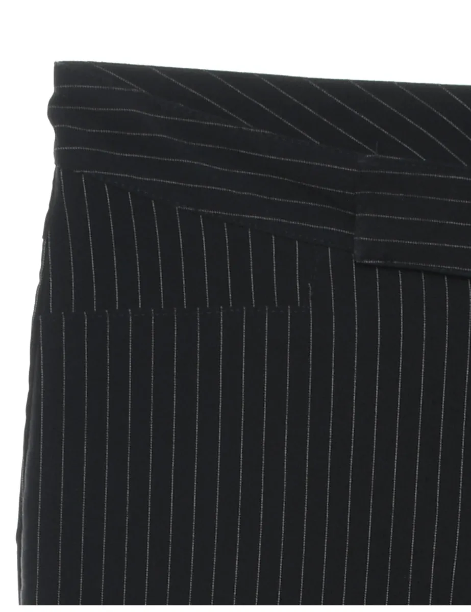 Classic Silk Pinstriped Trousers - W29 L31