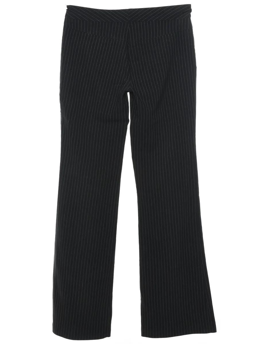 Classic Silk Pinstriped Trousers - W29 L31