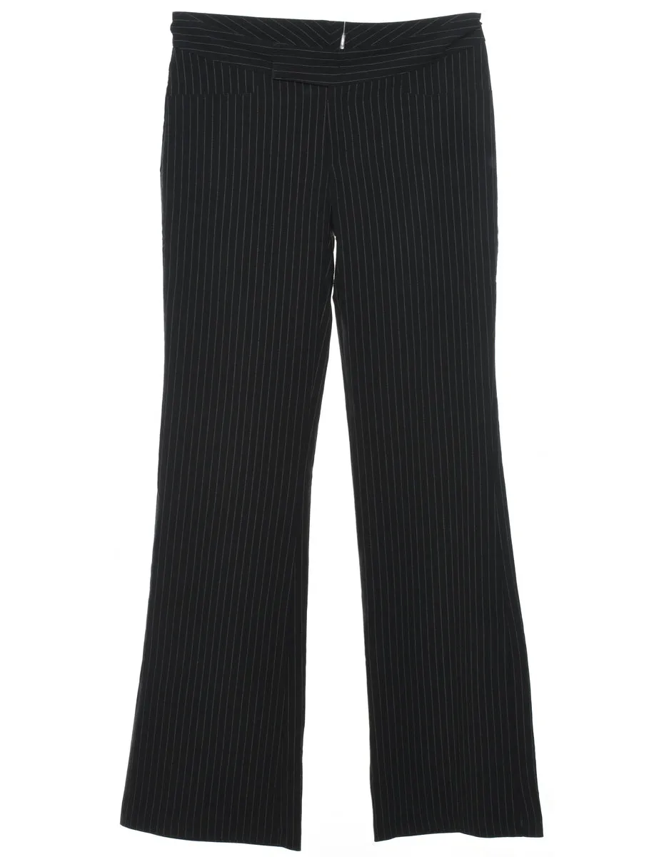 Classic Silk Pinstriped Trousers - W29 L31