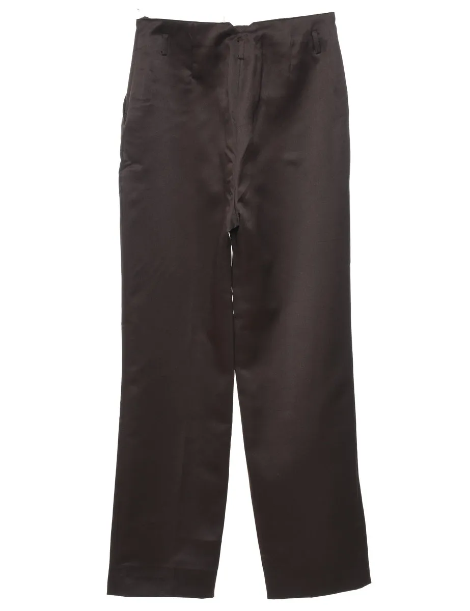 Dark Brown Trousers - W26 L32