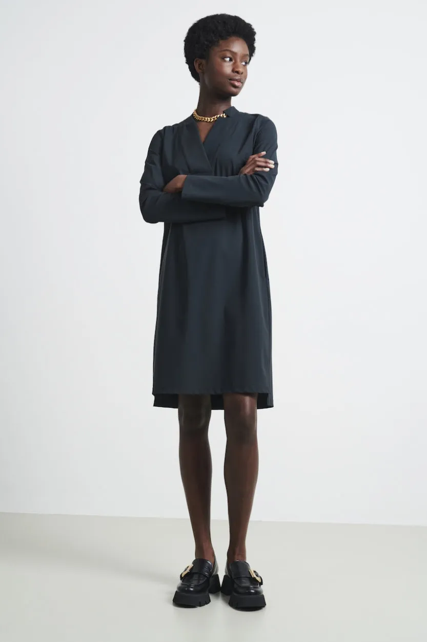 Dress Kelly Technical Jersey | Grigio Notte