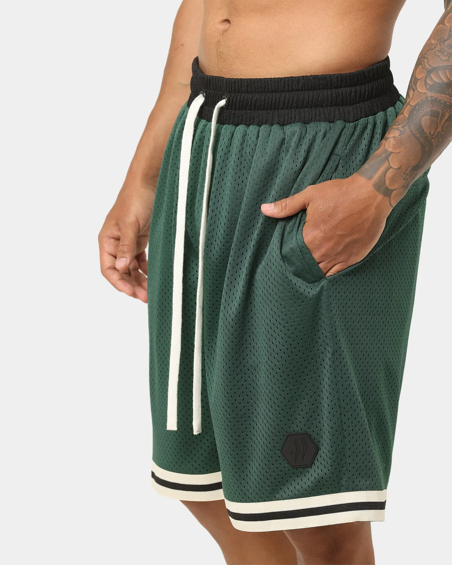 EN ES Team Basketball Shorts Green