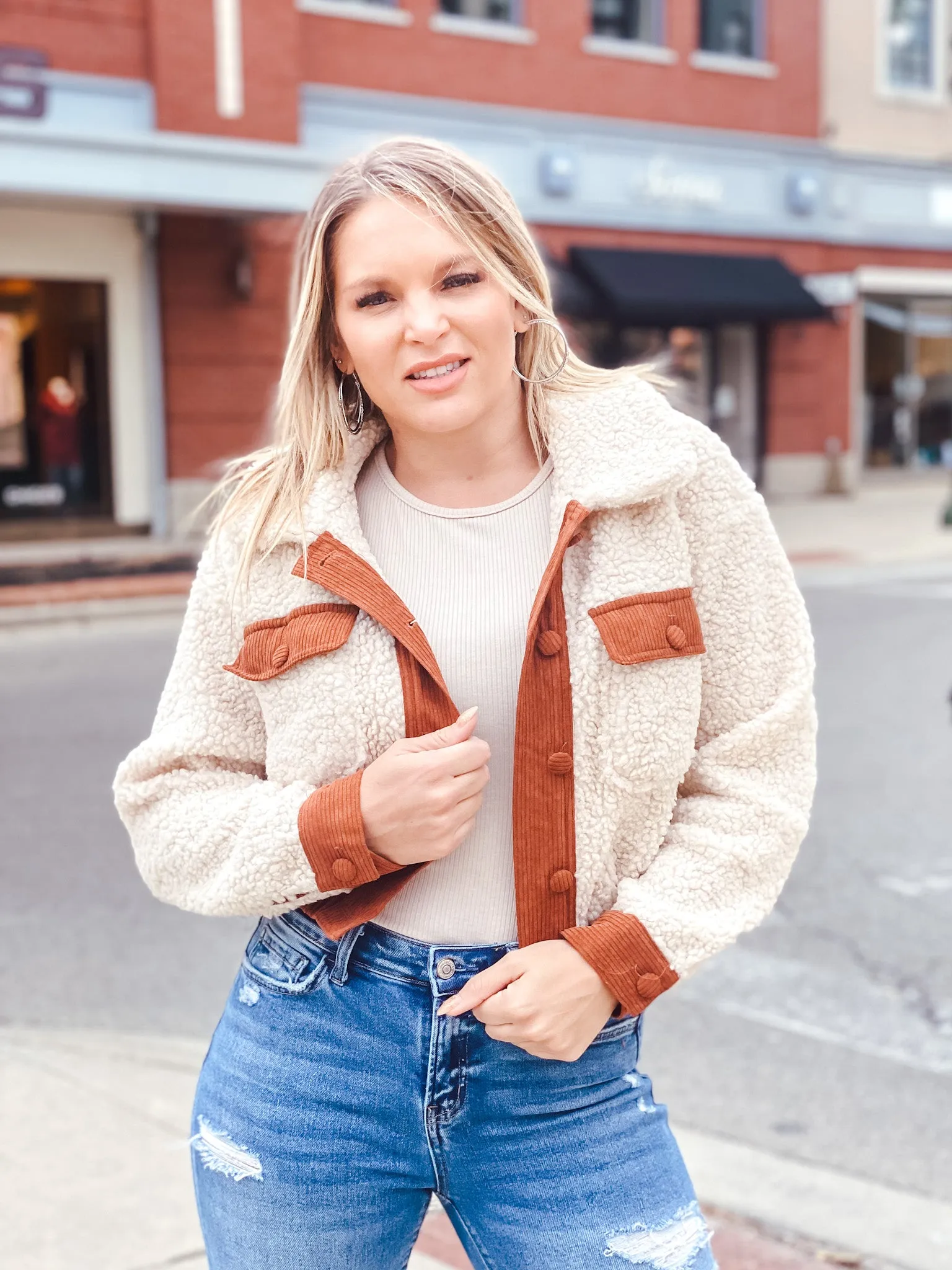 Fall Feelings Faux Fur Jacket