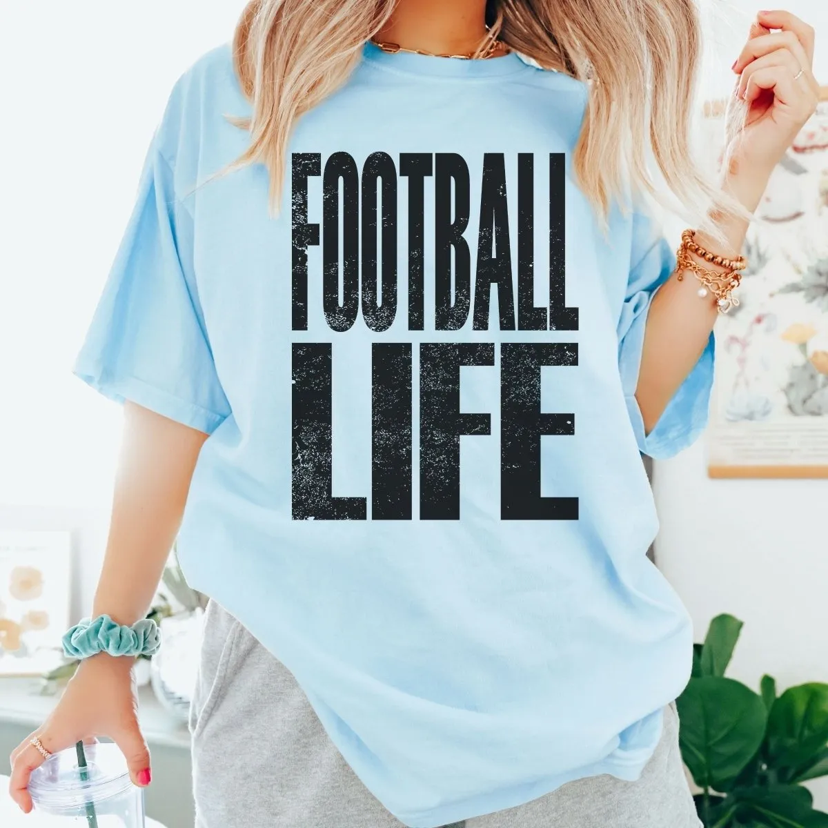 Football Life Comfort Color Tee