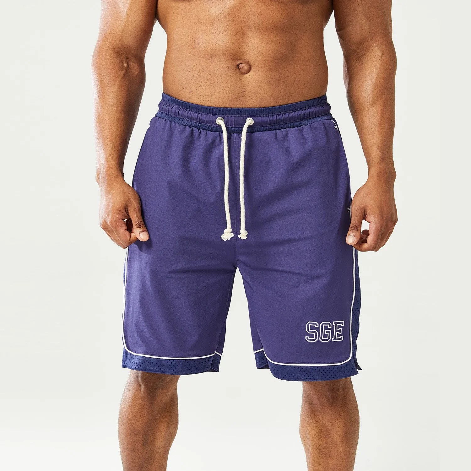 Golden Era Basketball Shorts - Patriot Blue