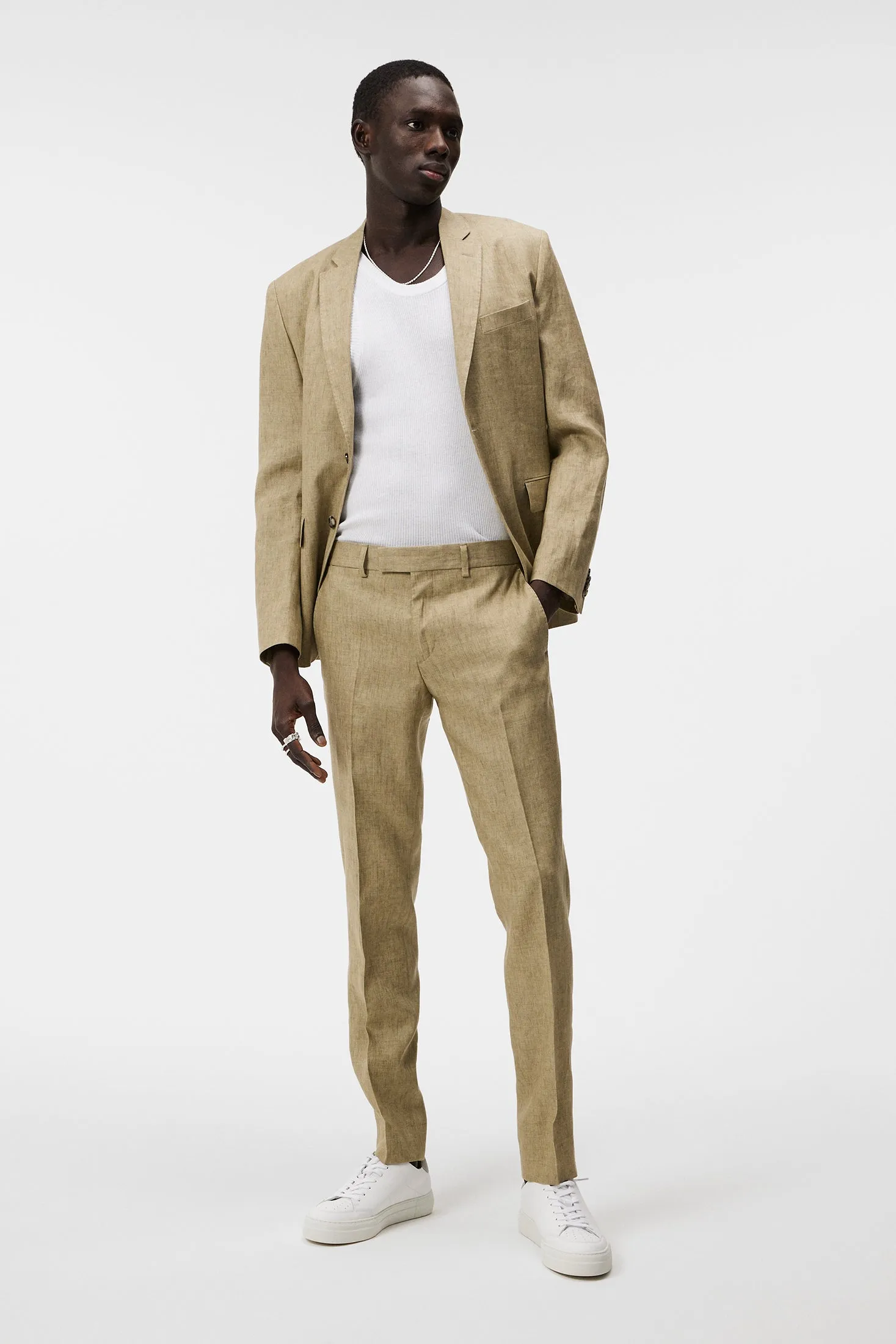 Grant Super Linen Pants / Aloe