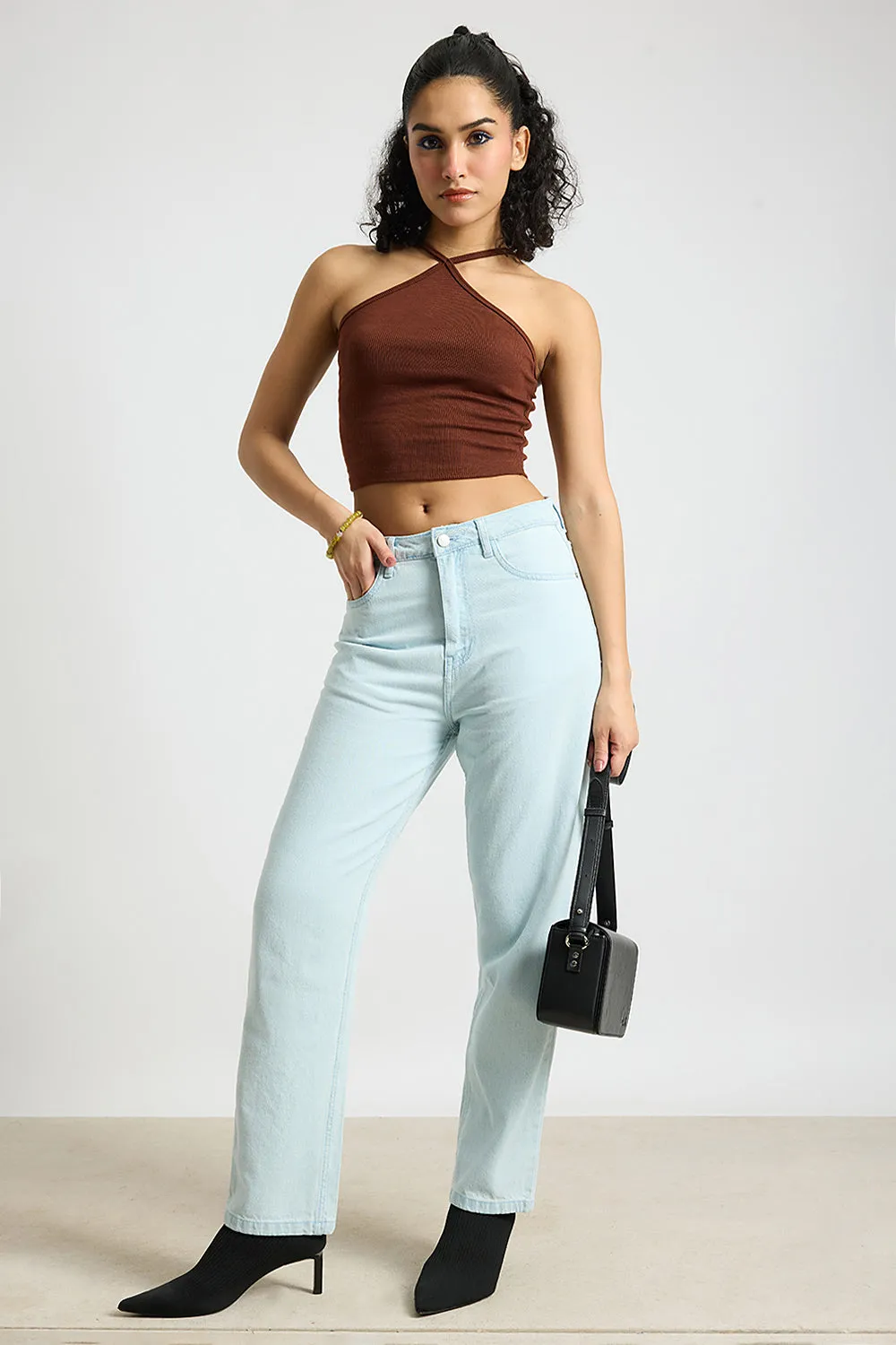 Heavenly High Waist Mom Fit Jeans