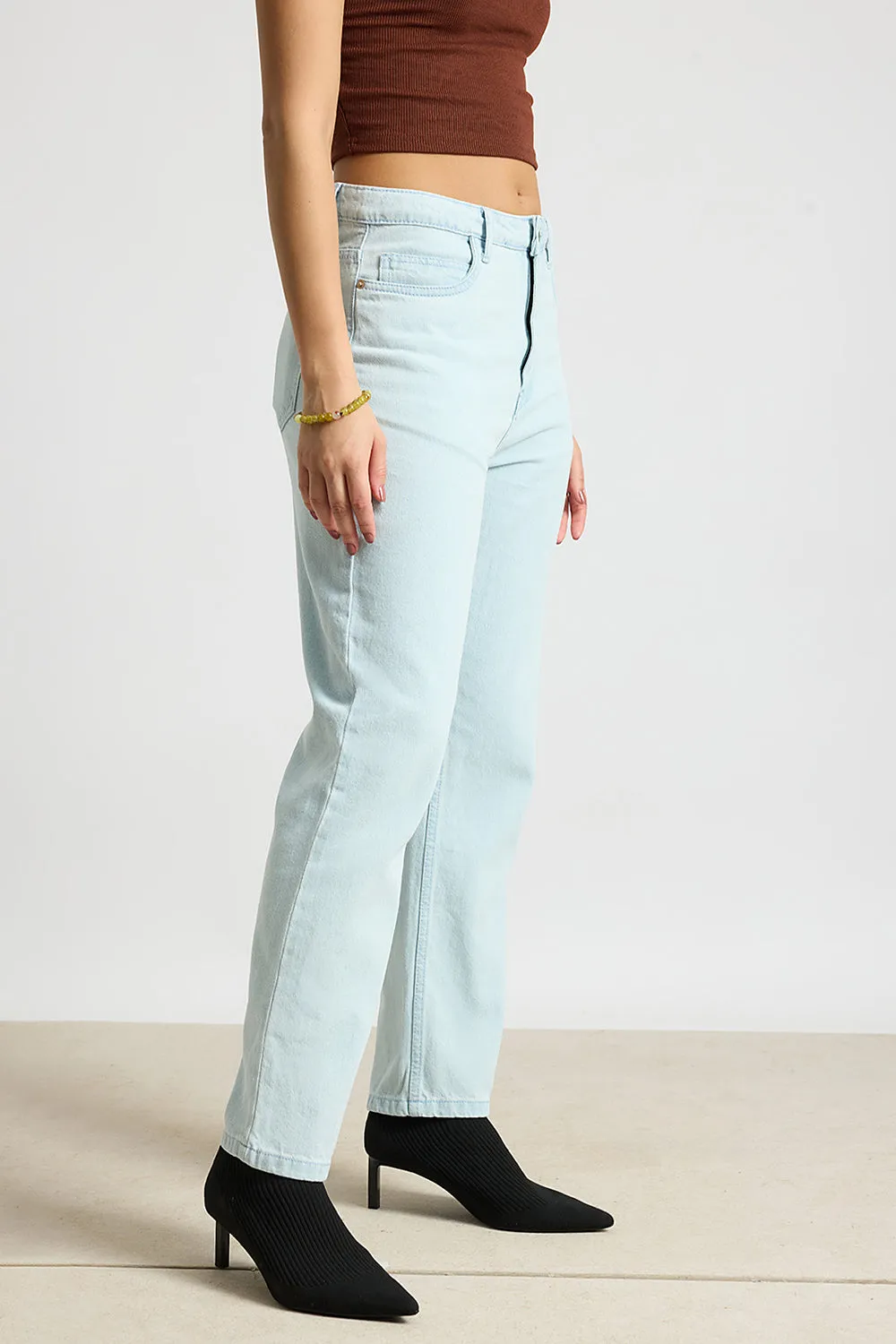 Heavenly High Waist Mom Fit Jeans