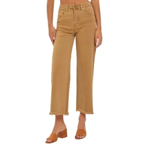 High Rise Cropped Wide Leg Jeans