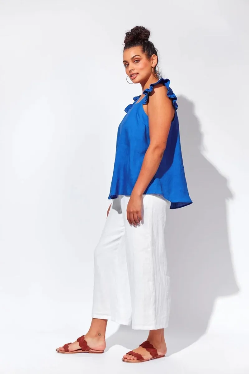 Isle Of Mine - Nusa Frill Top - Cobalt