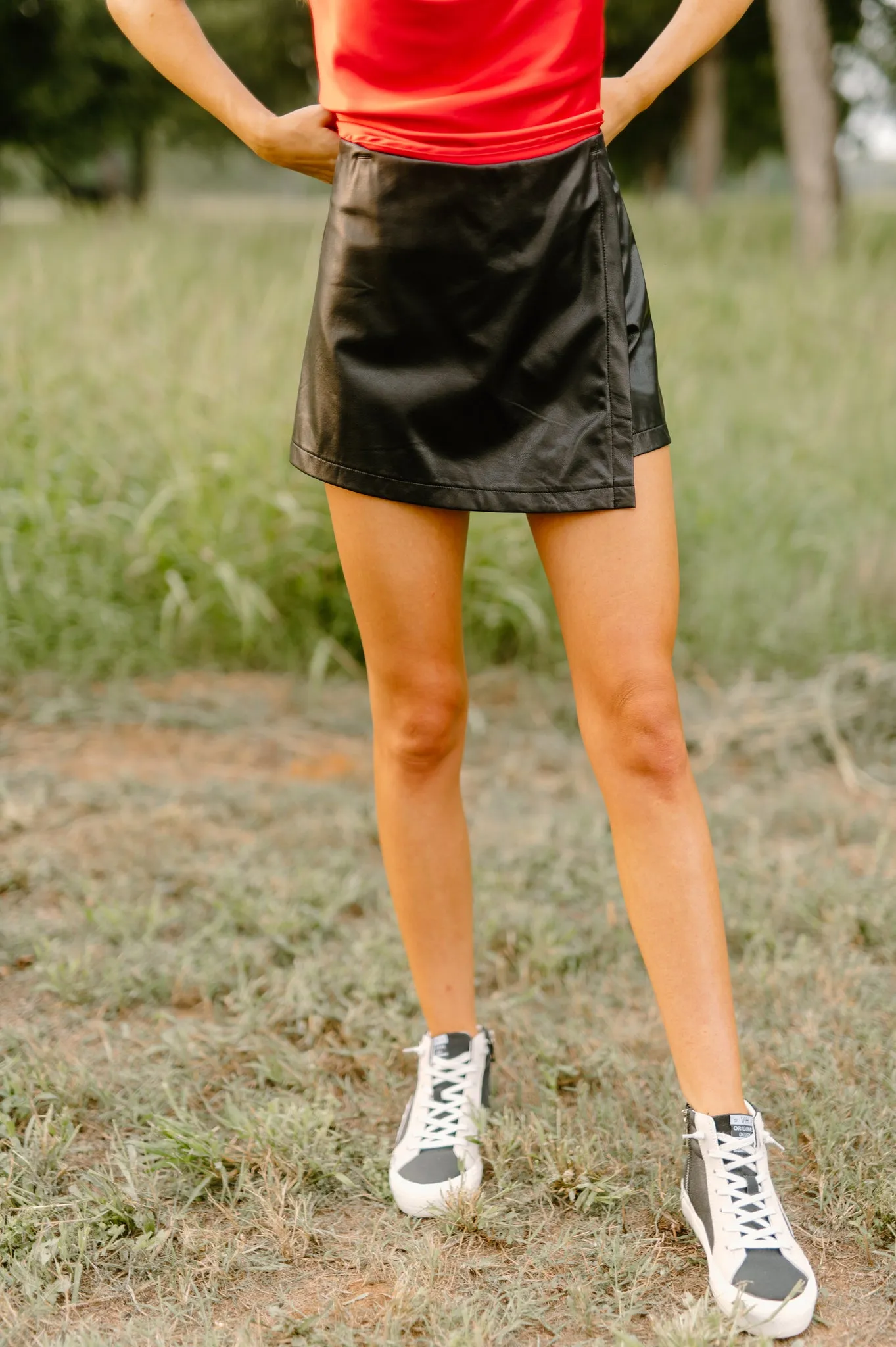 Love You More Skort in Black