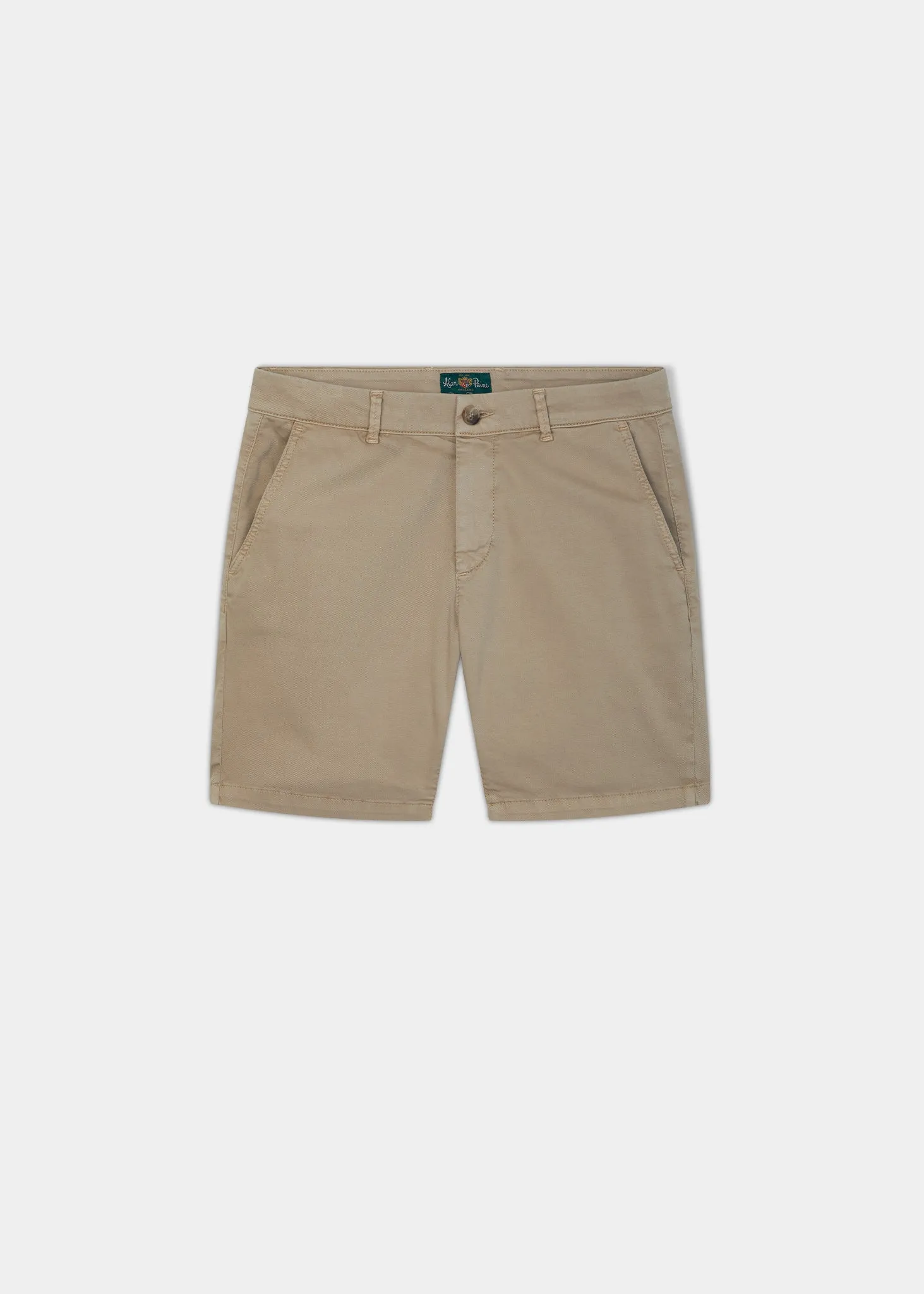 Martock Stretch Shorts In Beige