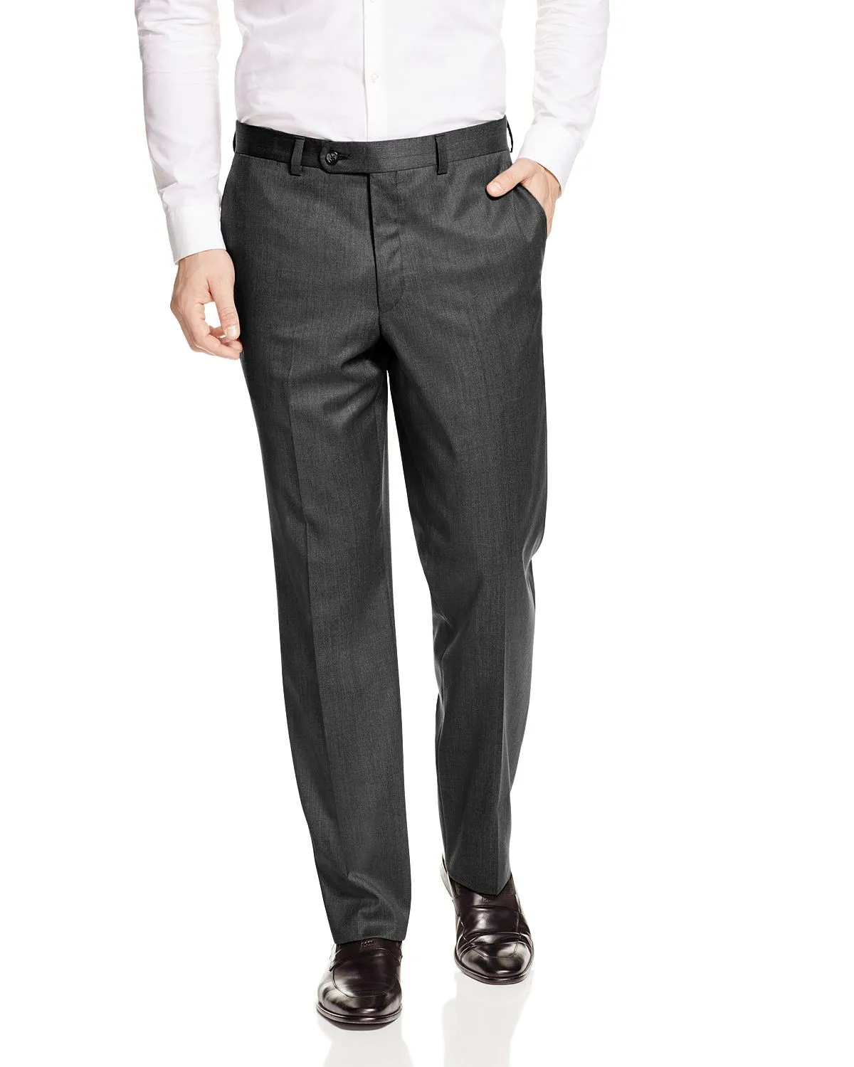 Medium Charcoal Contemporary Fit Trouser - Jack Victor