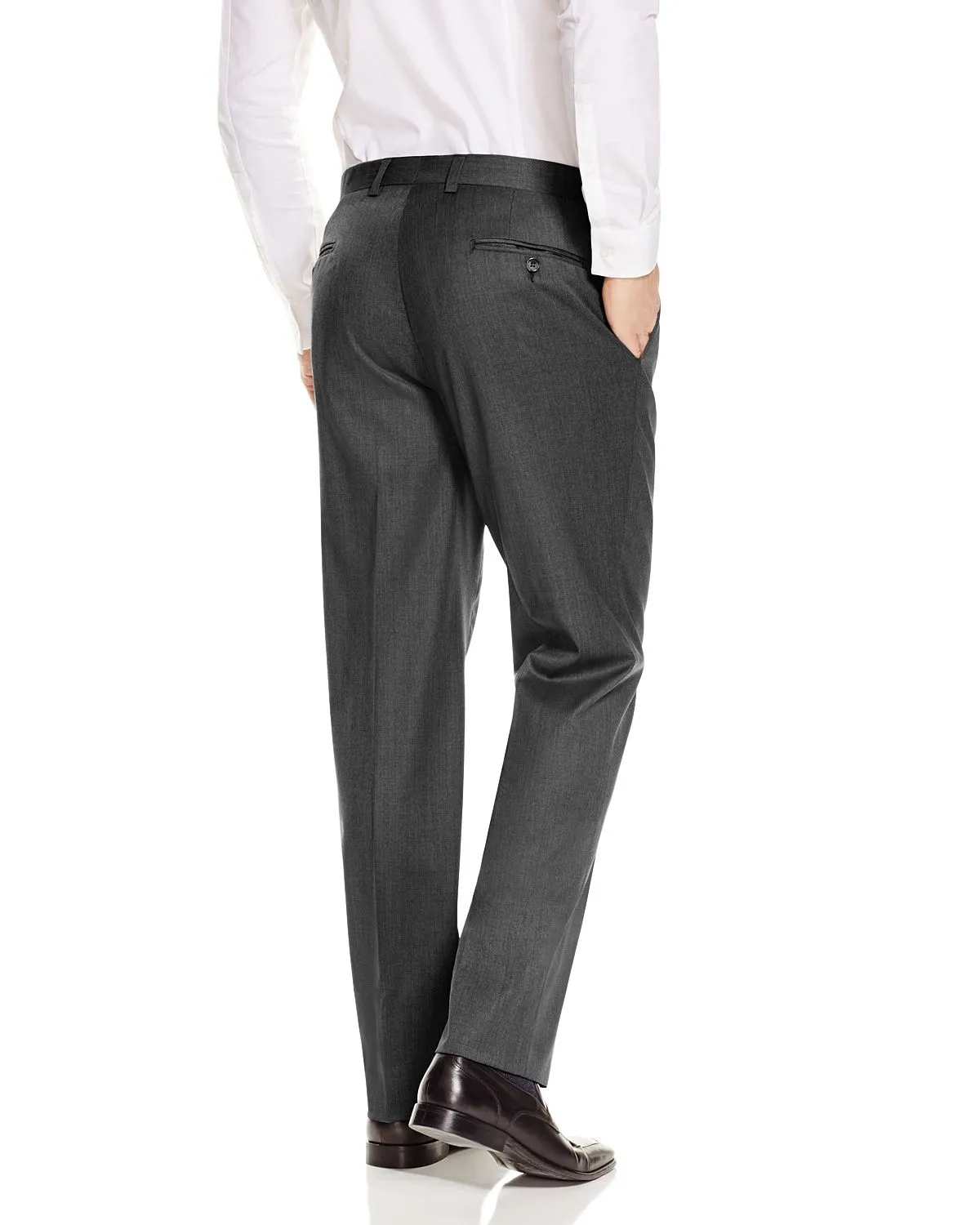 Medium Charcoal Contemporary Fit Trouser - Jack Victor