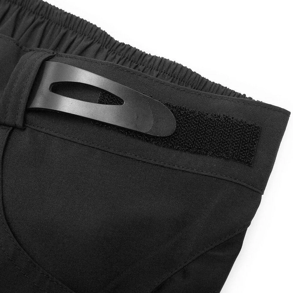 Men Loose Fit Cycling Shorts Breathable Quick Dry MTB Bike Shorts Outdoor Sports Running Biking Riding Fitness Casual Summer Shorts with 7 Pockets