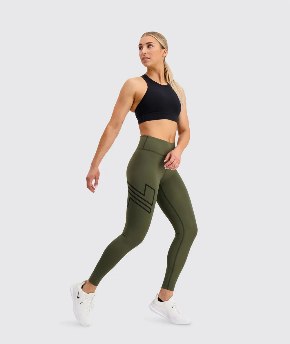 Mid-Waist Pro Compression Tights (OUTLET)