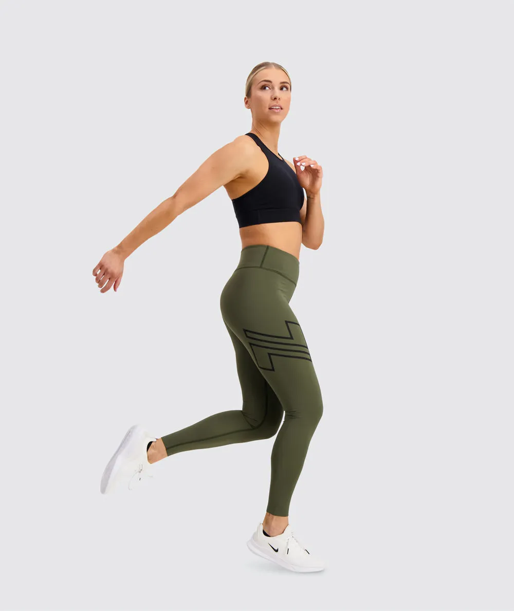 Mid-Waist Pro Compression Tights (OUTLET)