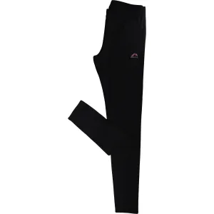 More Mile Girls Long Running Tights - Black