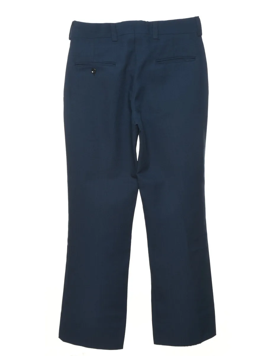 Navy Classic Trousers - W32 L30