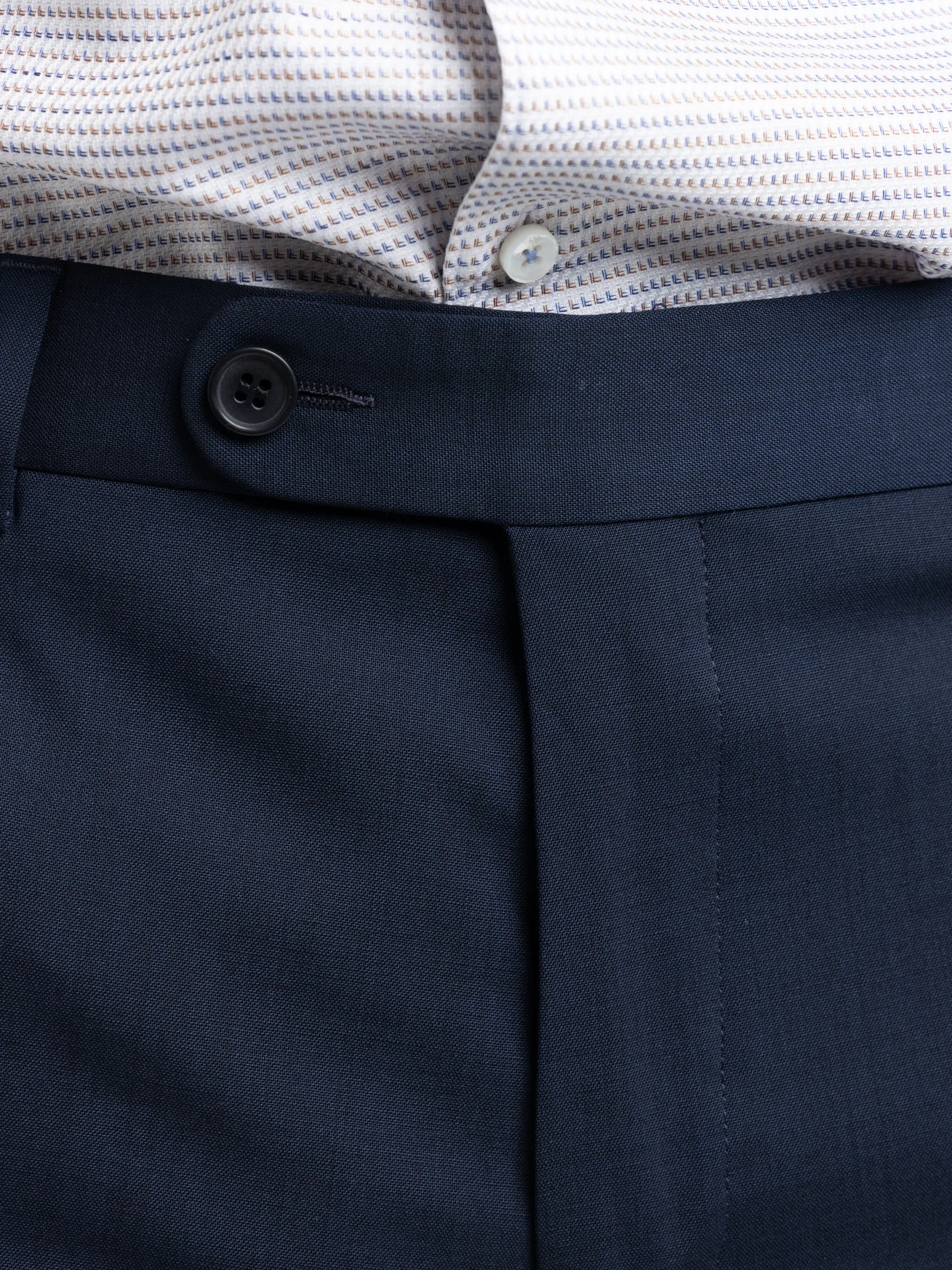 Navy Wool Dress Pants