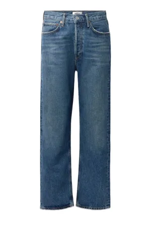   NET SUSTAIN '90s Mid-rise Straight-leg Organic Jeans