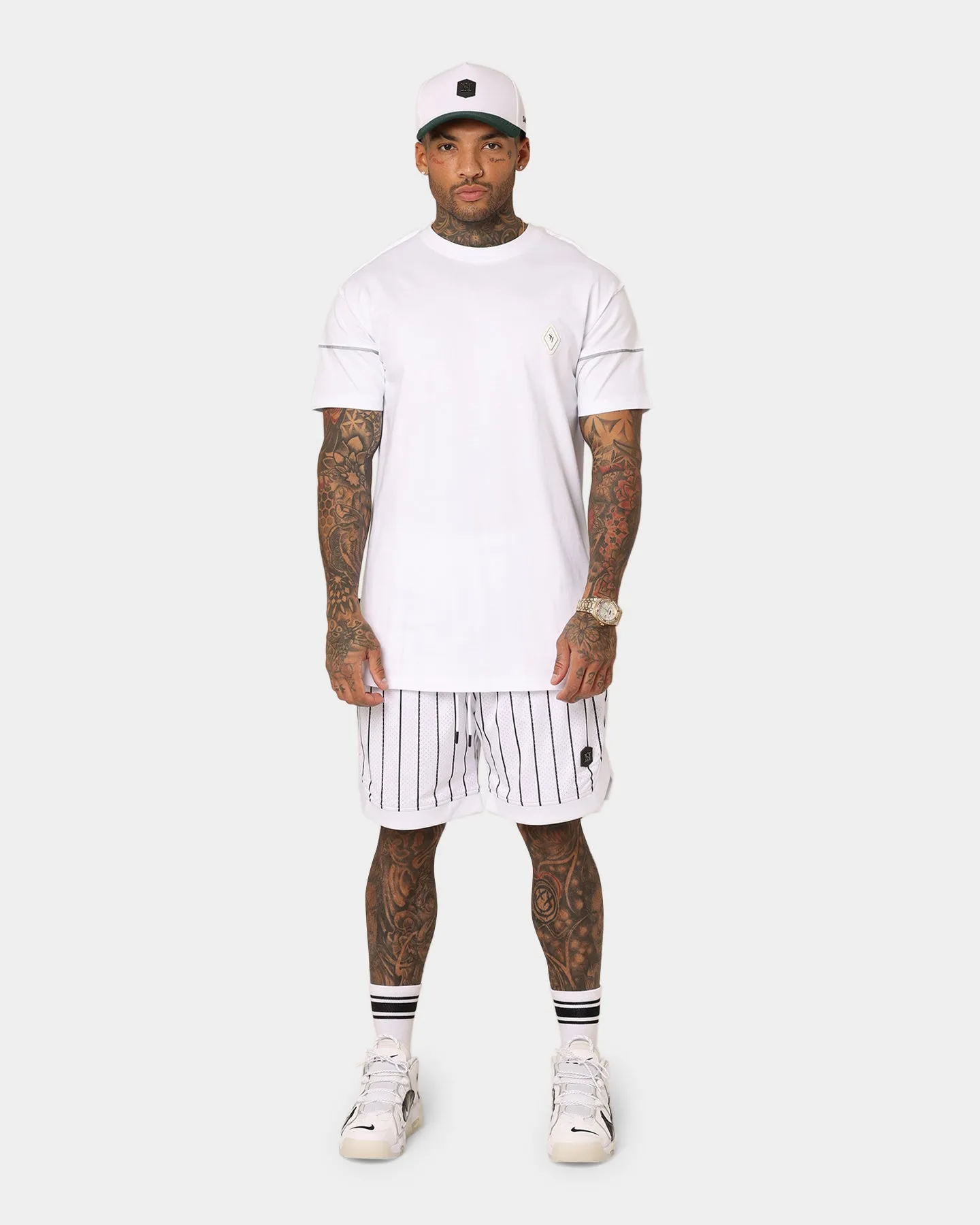 Saint Morta Exhibition Basketball Shorts White