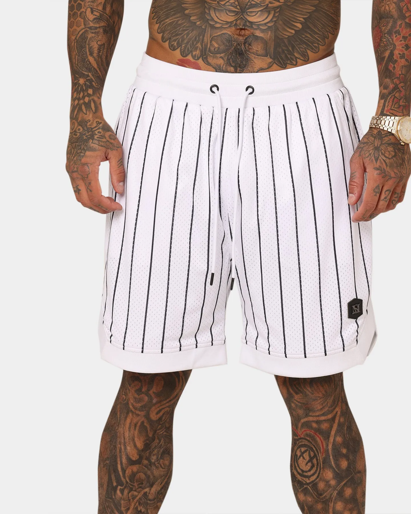 Saint Morta Exhibition Basketball Shorts White