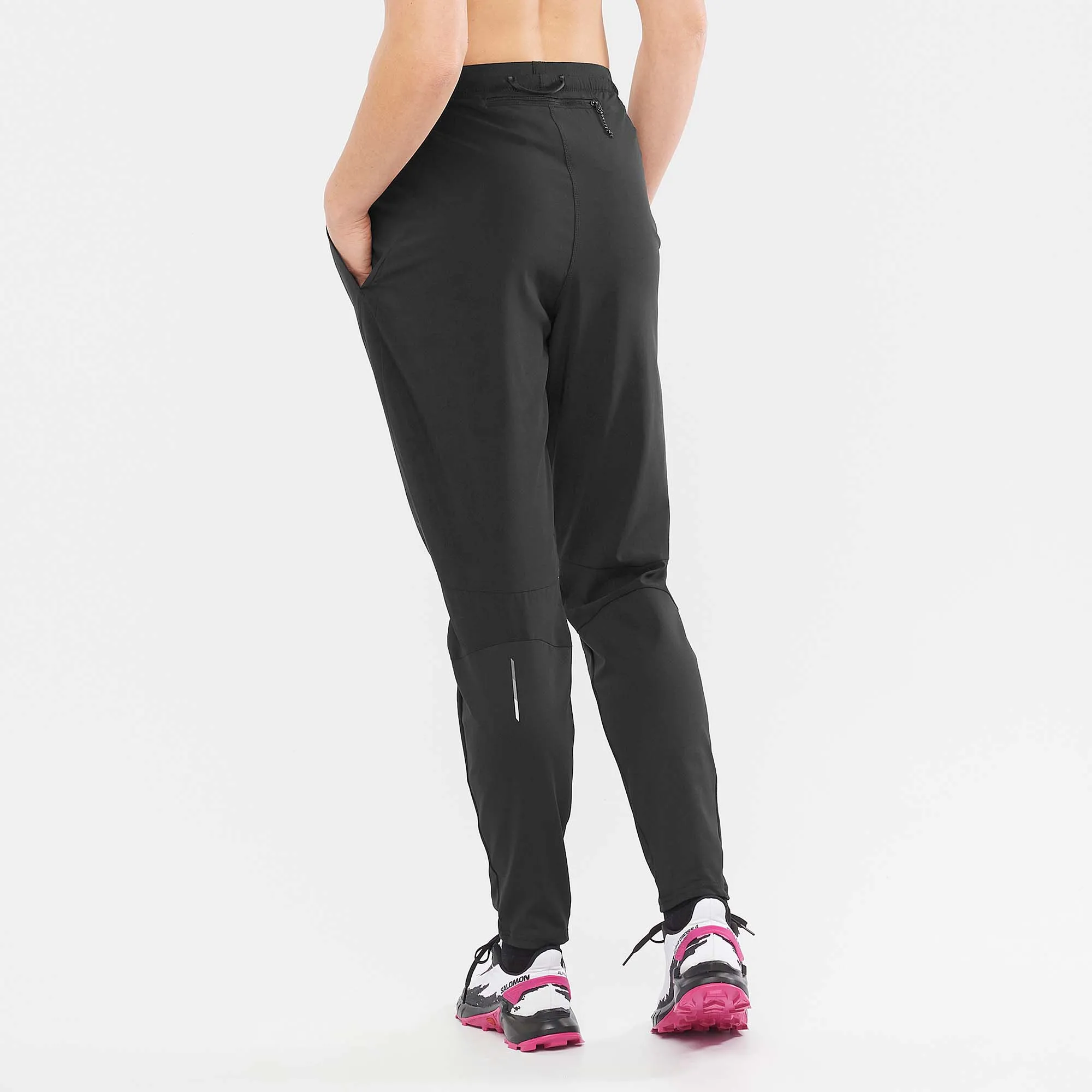 Salomon | Unisex Cross Run Pant - Deep Black