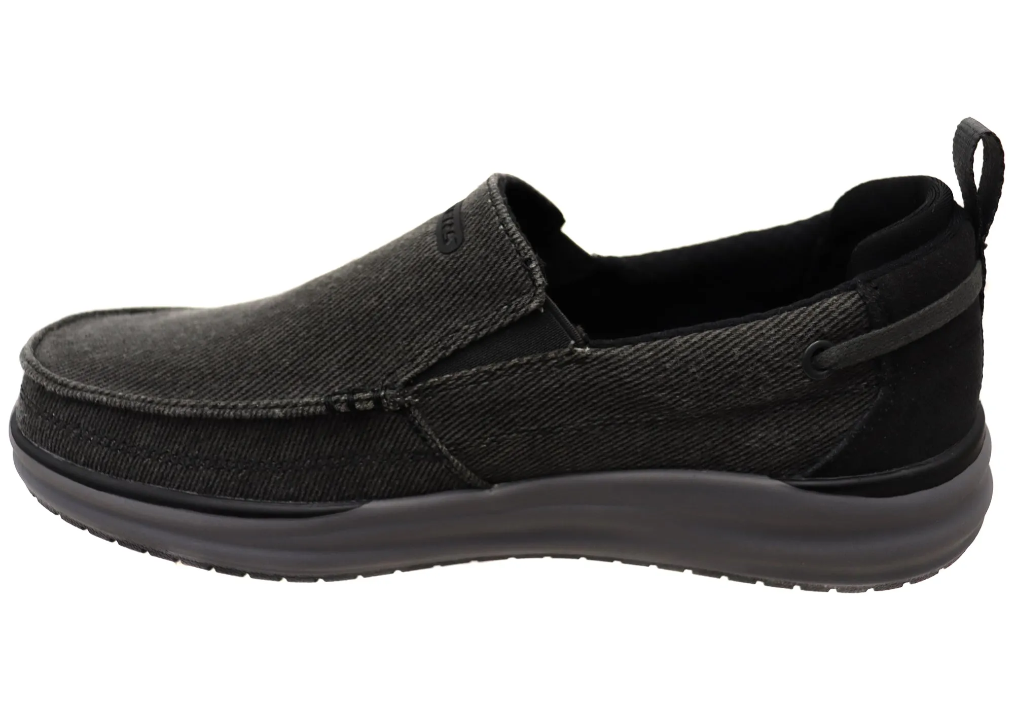 Skechers Mens Relaxed Fit Arch Fit Melo Port Bow Comfortable Shoes