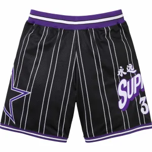 Supreme Star Basketball Short Black