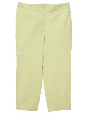 Susan Bristol Lime Green Trousers - W31 L21