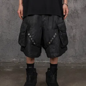 Techwear Cargo Shorts