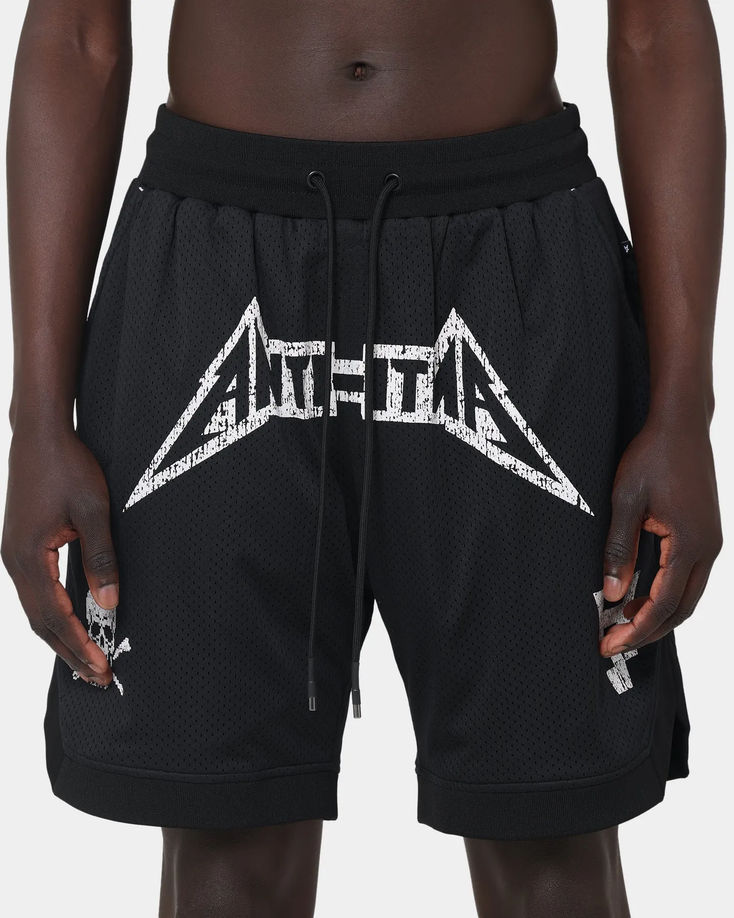 The Anti Order Heavy Metal Basketball Shorts Black/White