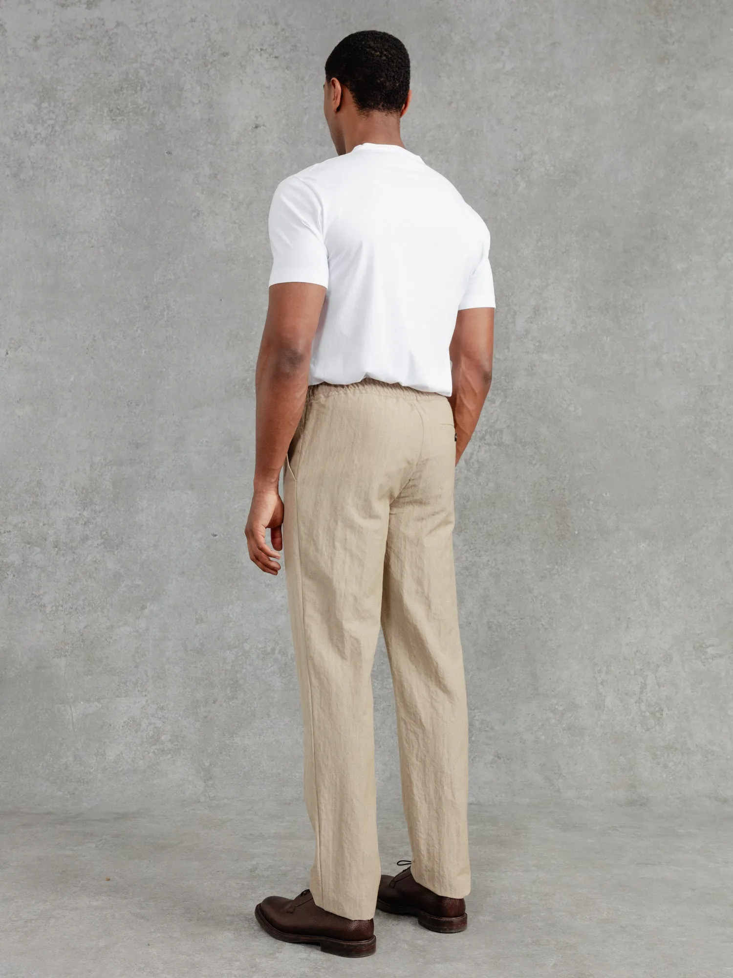 The Belgravia Trouser - Sand