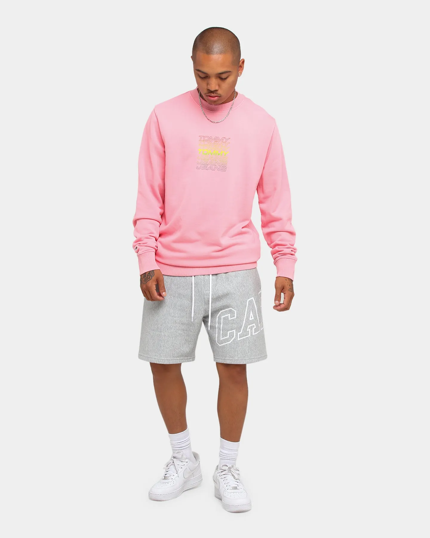 Tommy Jeans Light Crew Rosey Pink